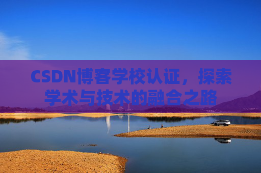 CSDN博客学校认证,探索学术与技术的融合之路